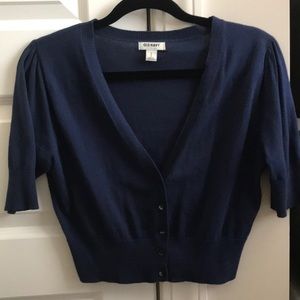 Waist length cardigan